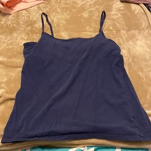 Navy Blue Cami Tank Top